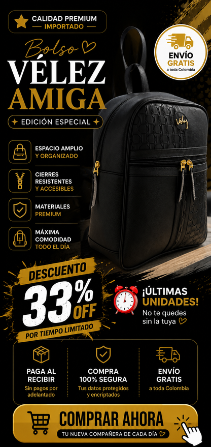 Bolso Elegance Premium | Amplio, Moderno y Sofisticado