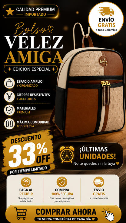 Bolso Elegance Premium | Amplio, Moderno y Sofisticado